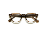 Moscot Lemtosh Brille, Frontansicht Braun Ash
