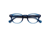 Moscot Lemtosh Brille, Frontansicht Sapphire