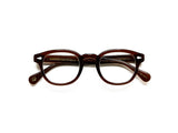 Moscot Lemtosh Brille, Frontansicht Braun