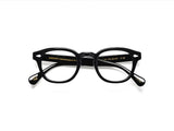 Moscot Lemtosh Brille, Frontansicht Schwarz