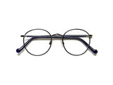 Moscot Zev Brille, Frontansicht Sapphire