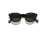 Moscot Lemtosh Sun Sonnenbrille, Frontansicht Schwarz
