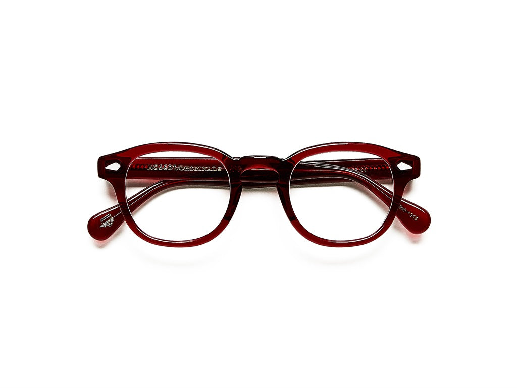 Moscot Lemtosh Brille, Frontansicht Ruby