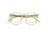 Moscot Miltzen Brille, Frontansicht Flesh