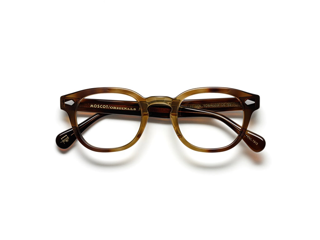 Moscot Lemtosh Brille, Frontansicht Tobacco