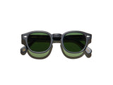 Moscot Lemtosh Sun Sonnenbrille, Frontansicht Matt Schwarz