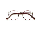 Moscot Zev Brille, Frontansicht Ruby