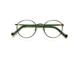 Moscot Zev Brille, Frontansicht Emerald