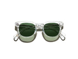 Moscot Gelt Sun Sonnenbrille, Frontansicht Crystal