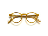 Moscot Miltzen Brille, Frontansicht Blonde