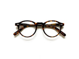 Moscot Miltzen Brille, Frontansicht Classic Havanna