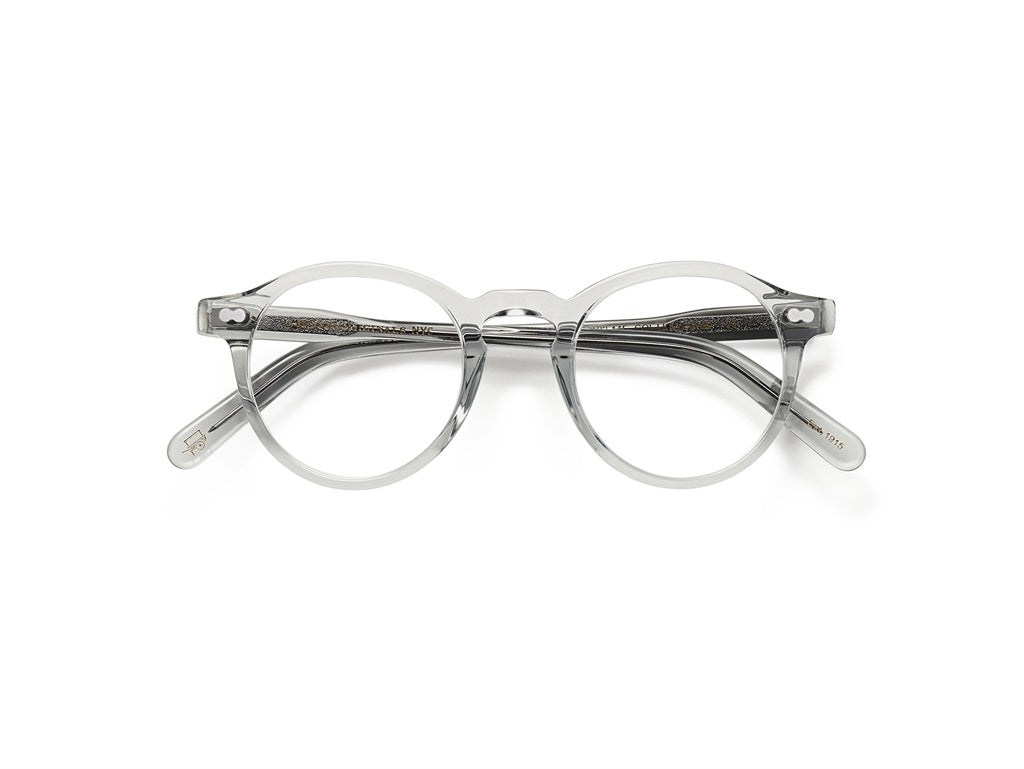 Moscot Miltzen Brille, Frontansicht Light Grey