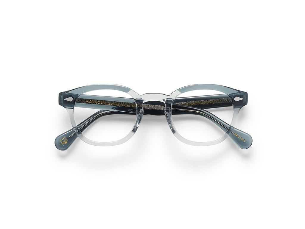Moscot Lemtosh Brille, Frontansicht Light Blue/Grey