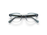 Moscot Lemtosh Brille, Frontansicht Light Blue/Grey