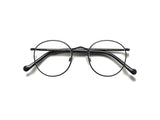 Moscot Zev Brille, Frontansicht Schwarz