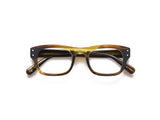 Moscot Nebb Brille, Frontansicht Caramel