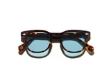 Moscot Gelt Sun Sonnenbrille, Frontansicht Tortoise