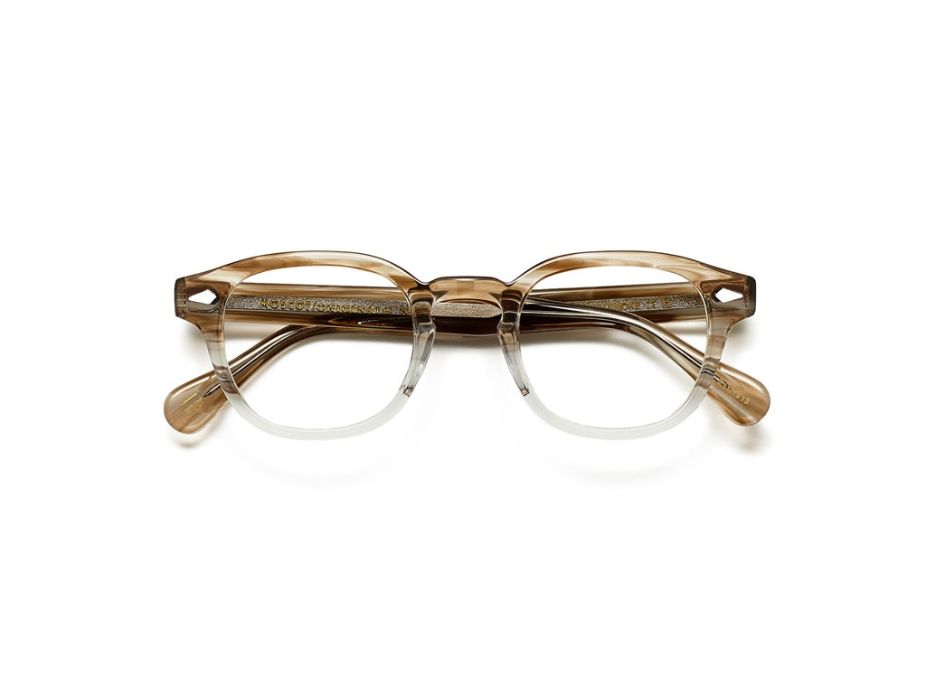 Moscot Lemtosh Brille, Frontansicht Brown Smoke