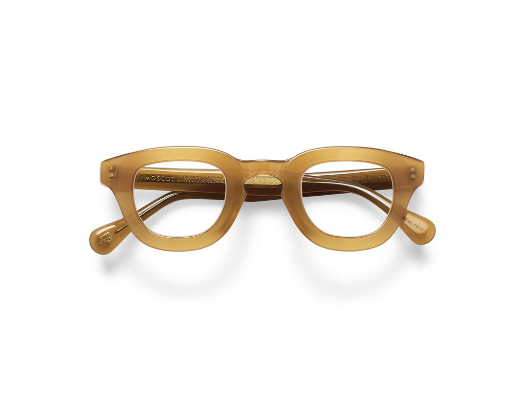 Moscot Telena Brille, Frontansicht Butterscotch