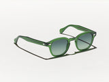 Moscot Lemtosh Tints Sonnenbrille, Emerald/Forest Wood