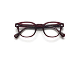 Moscot Lemtosh Brille, Frontansicht Burgundy
