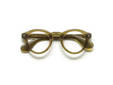 Moscot Keppe Brille, Frontansicht Olive Brown