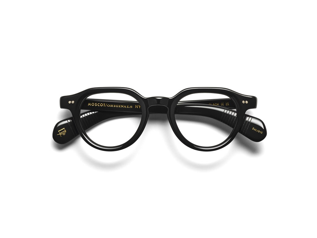 Moscot Baitsim Brille, Frontansicht Schwarz
