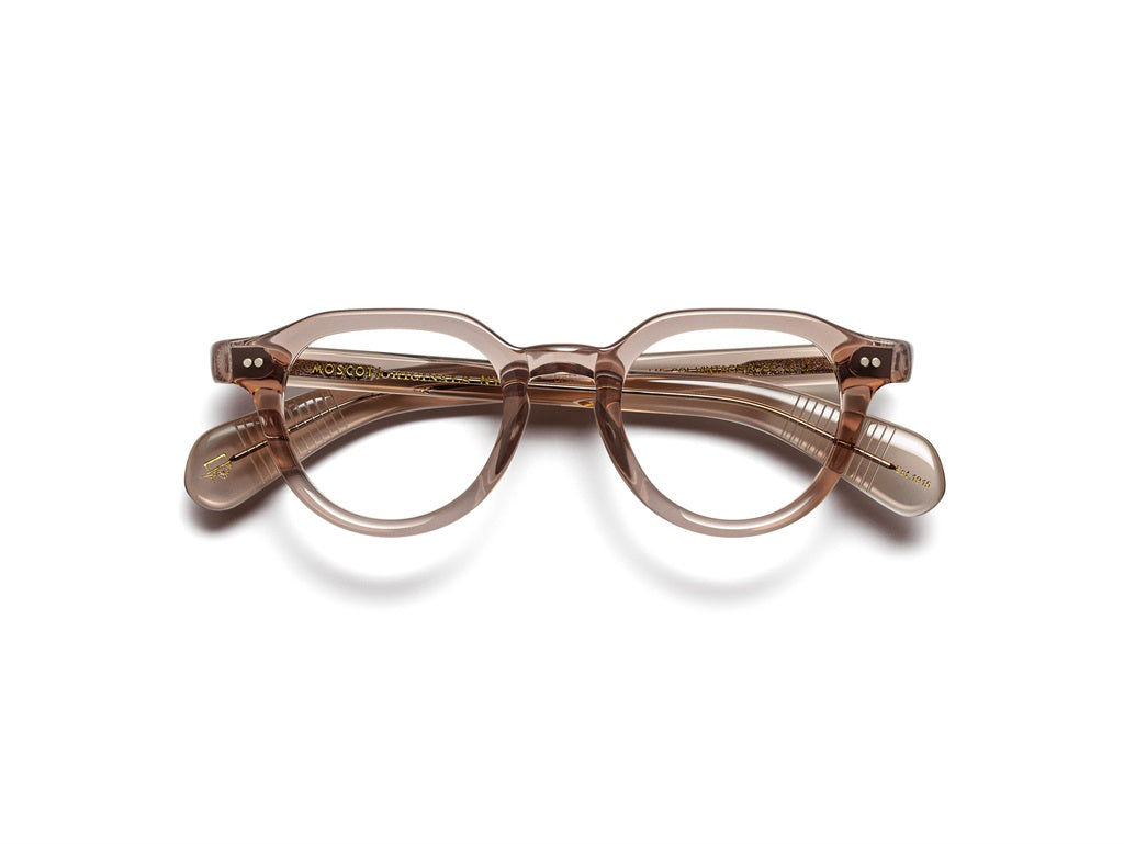 Moscot Baitsim Brille, Frontansicht Vintage Rose