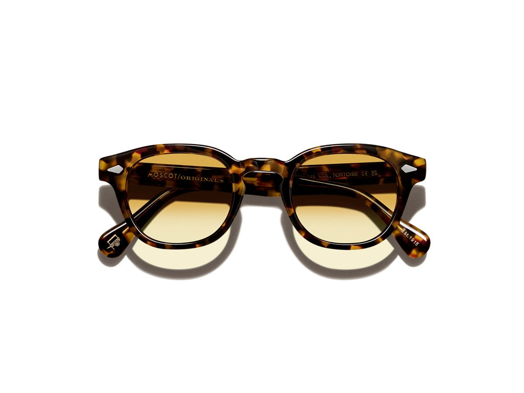 Moscot Lemtosh Tints Sonnenbrille, Tortoise/Chestnut Fade