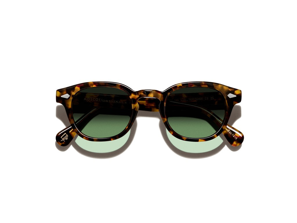 Moscot Lemtosh Tints Sonnenbrille, Tortoise/Forest Wood