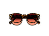Moscot Lemtosh Tints Sonnenbrille, Tortoise/Cabernet