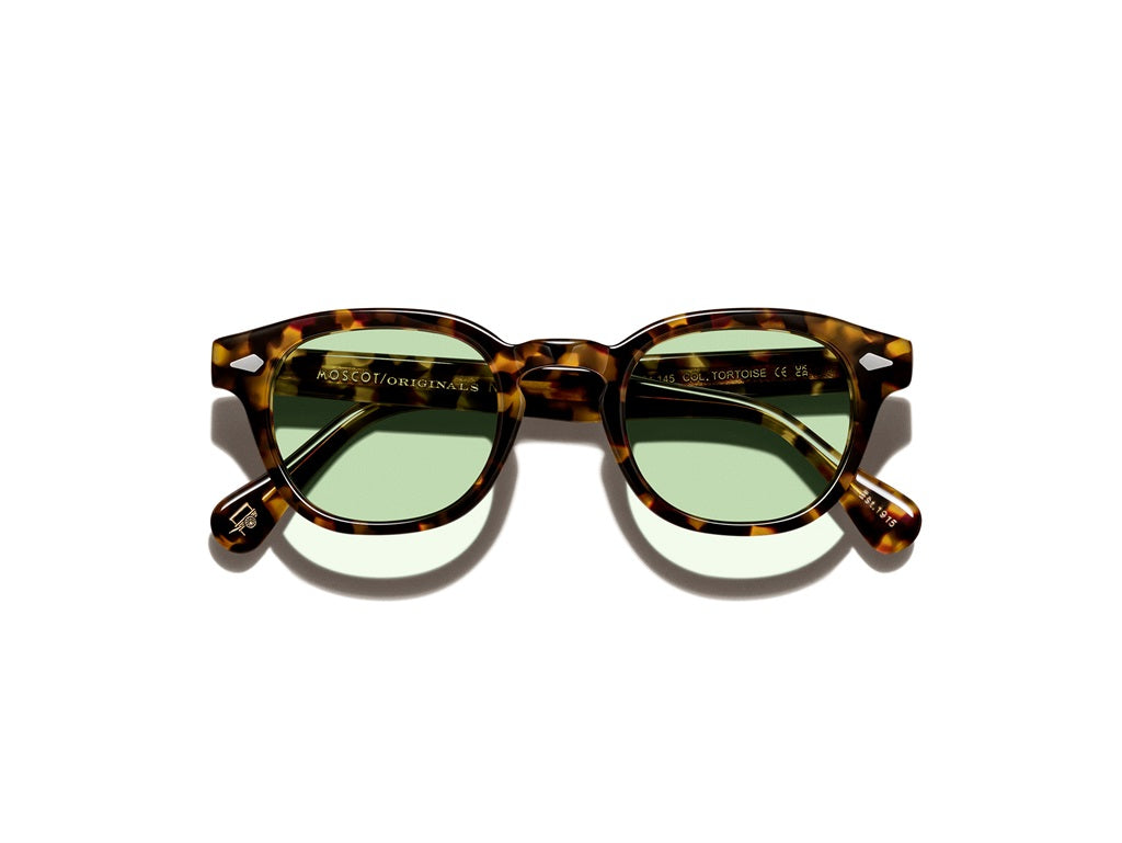 Moscot Lemtosh Tints Sonnenbrille, Tortoise/Limelight