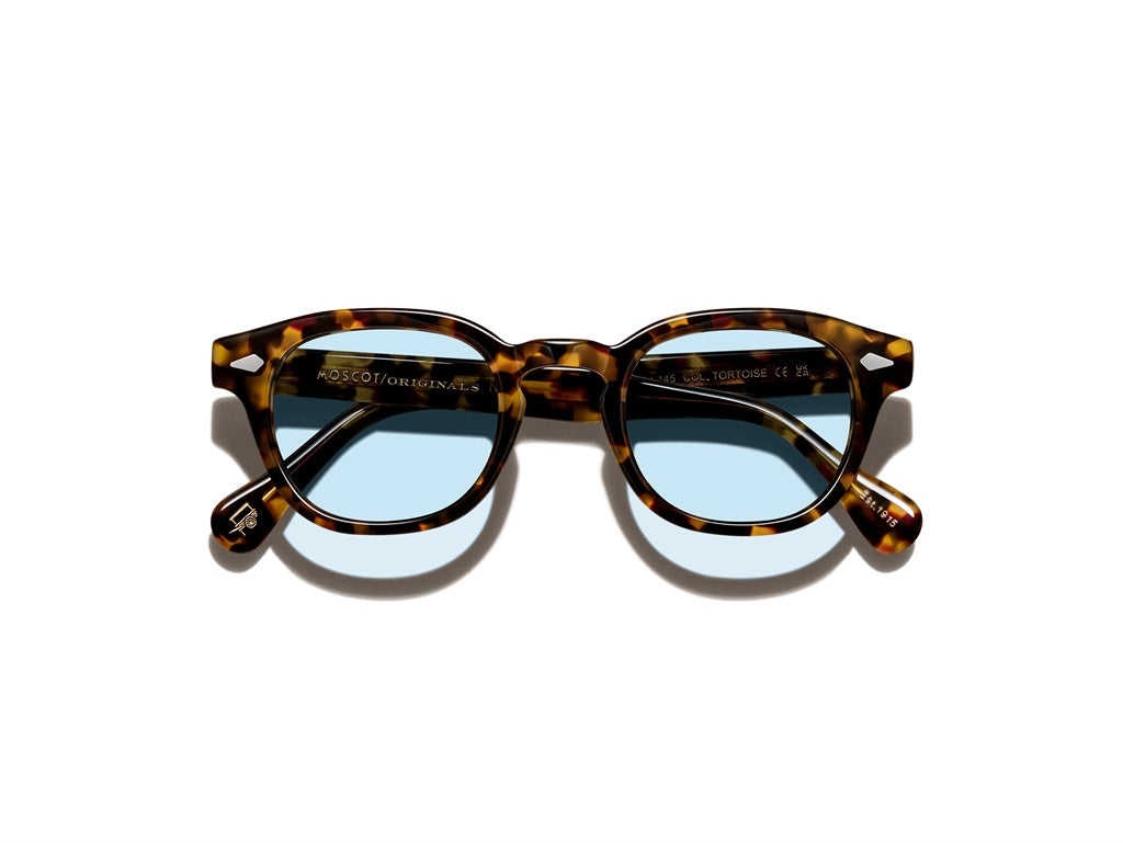 Moscot Lemtosh Tints Sonnenbrille, Tortoise/Bel Air Blue