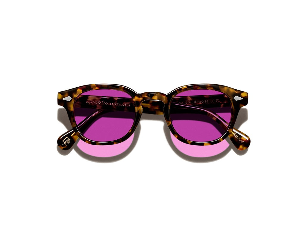 Moscot Lemtosh Tints Sonnenbrille, Tortoise/Purple Nurple