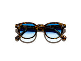 Moscot Lemtosh Tints Sonnenbrille, Tortoise/Broadway Blue