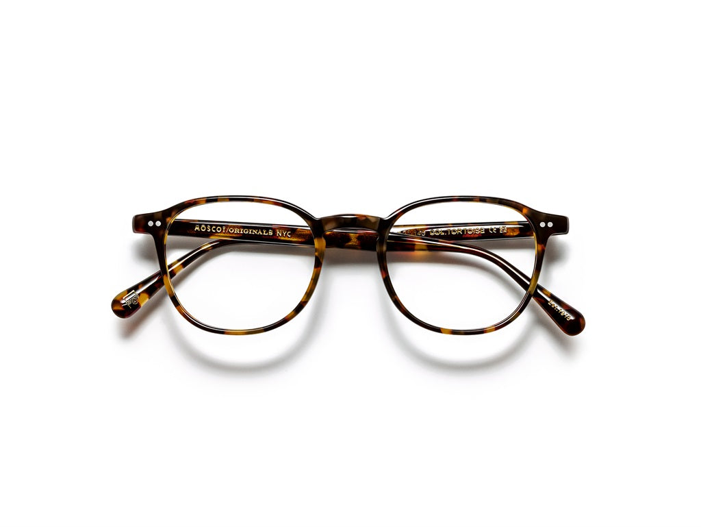 Moscot Arthur Brille, Frontansicht Tortoise