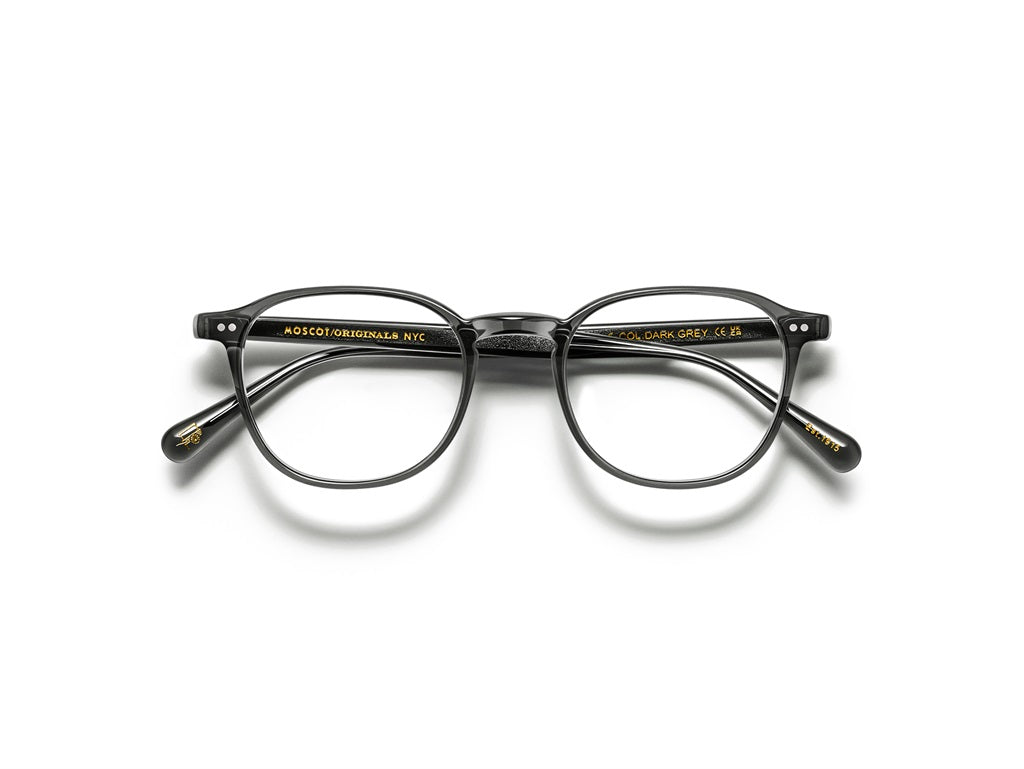 Moscot Arthur Brille, Frontansicht Dark Grey
