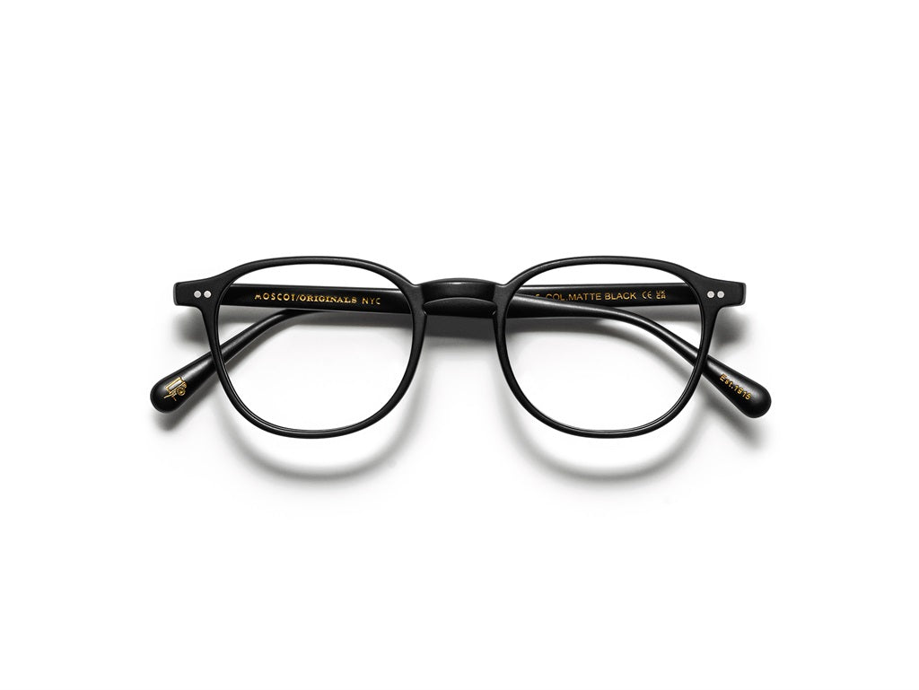 Moscot Arthur Brille, Frontansicht Matte Black