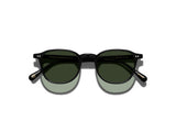 Moscot Arthur Sun Sonnenbrille, Frontansicht Schwarz