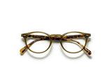 Moscot Frankie Brille, Frontansicht Olive/Tortoise