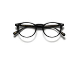 Moscot Frankie Brille, Frontansicht Schwarz