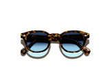 Moscot Lemtosh Tints Sonnenbrille, Tortoise/Denim Blue