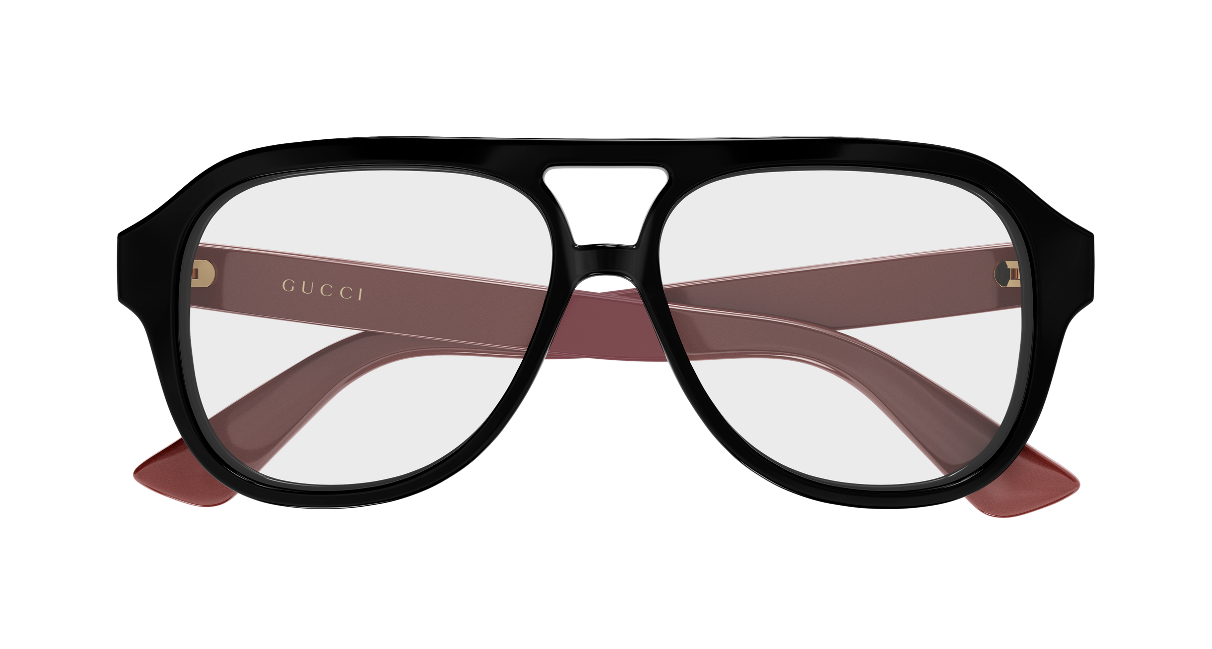 Gucci 2192O Schwarz/Burgunder (003)