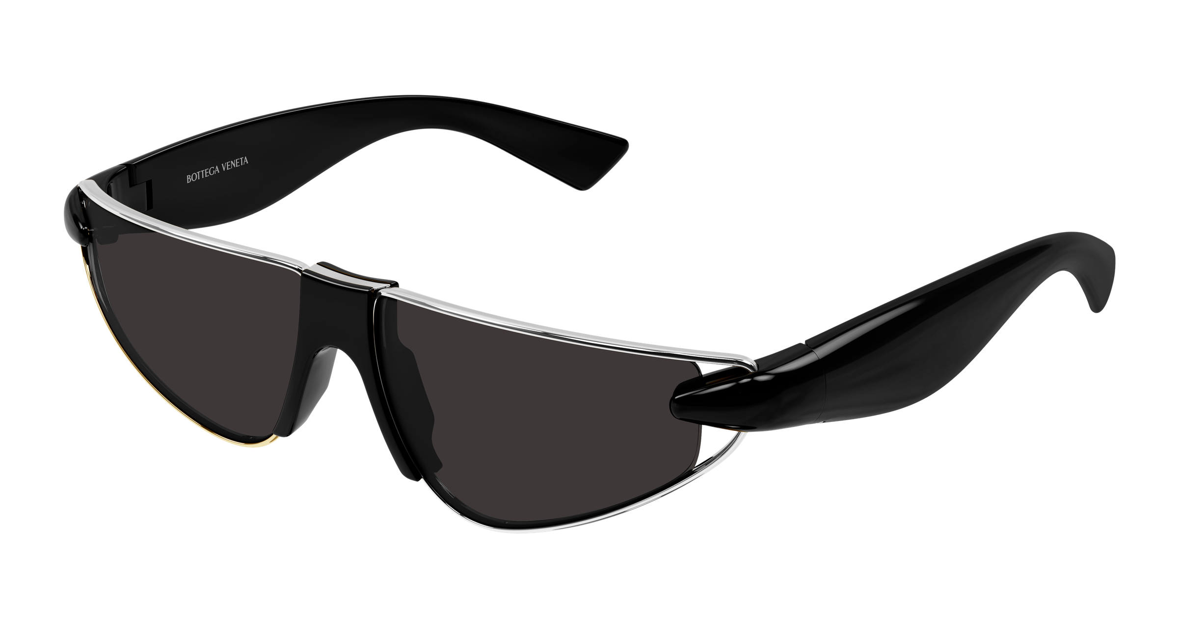 Bottega Veneta 1523S Schwarz/Grau (003), Ansicht 2