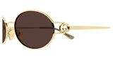 Gucci 2233S Gold/Braun (002), Ansicht 3