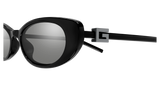 Gucci 1680S Schwarz/Silber (007), Ansicht 3