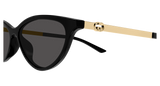 Gucci 2211S Schwarz/Gold/Grau (001), Ansicht 3