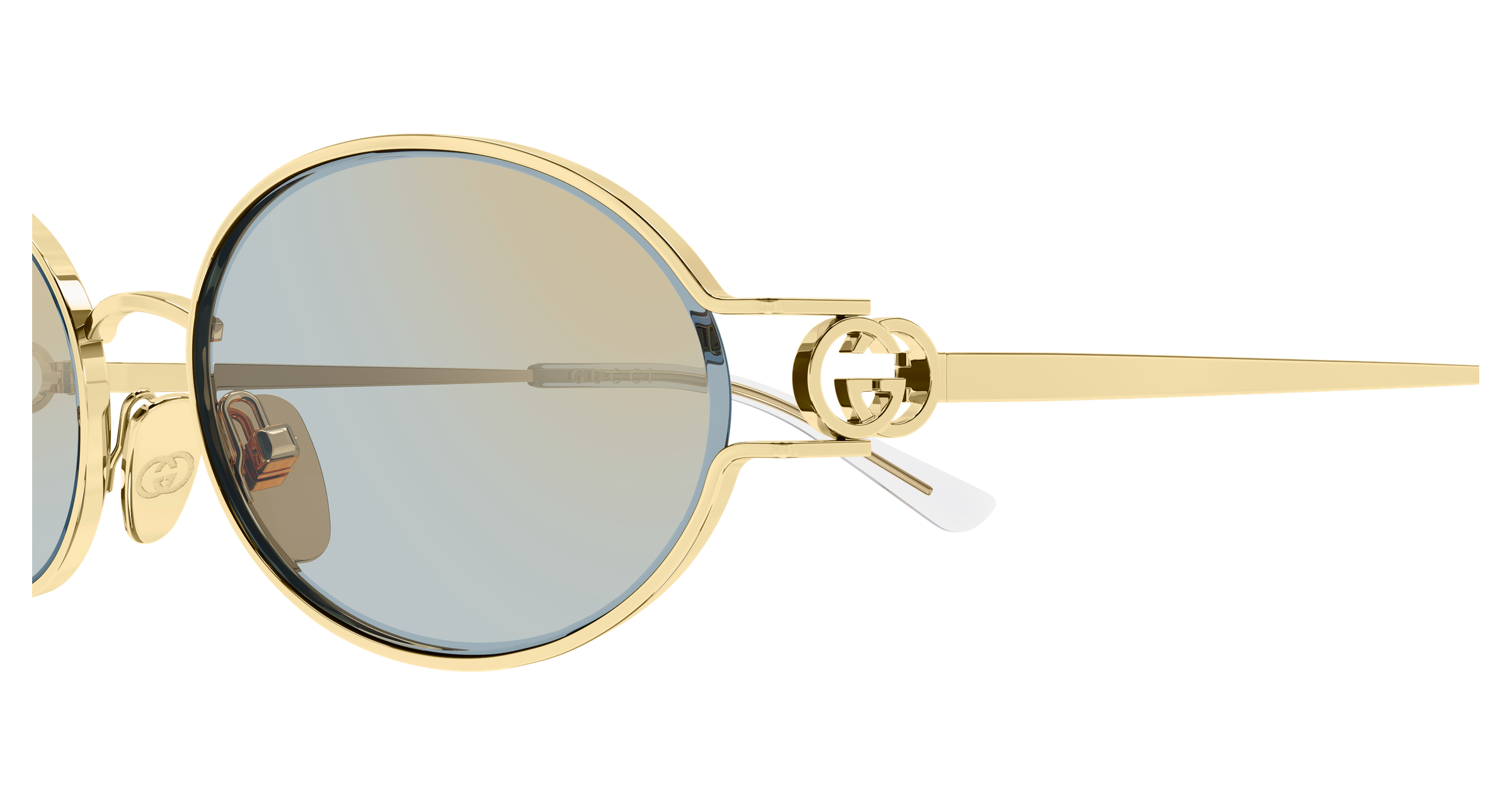 Gucci 2233S Gold/Blau (004), Ansicht 3