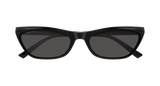 Gucci 2203S Schwarz/Grau (001), Ansicht 3
