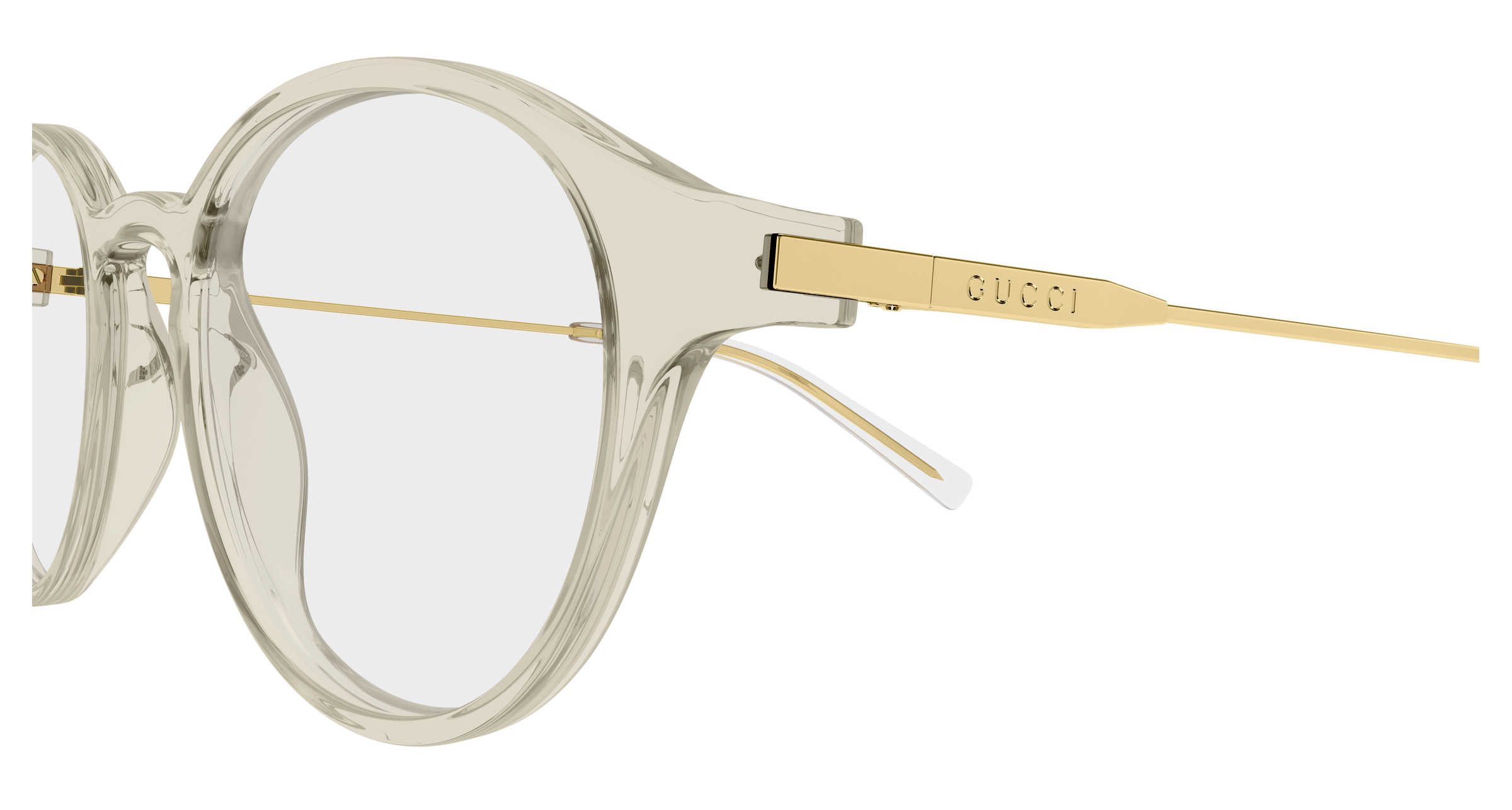 Gucci 2253O Grün/Gold (004), Ansicht 3
